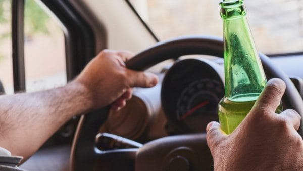 Can Passenger Drink in Car