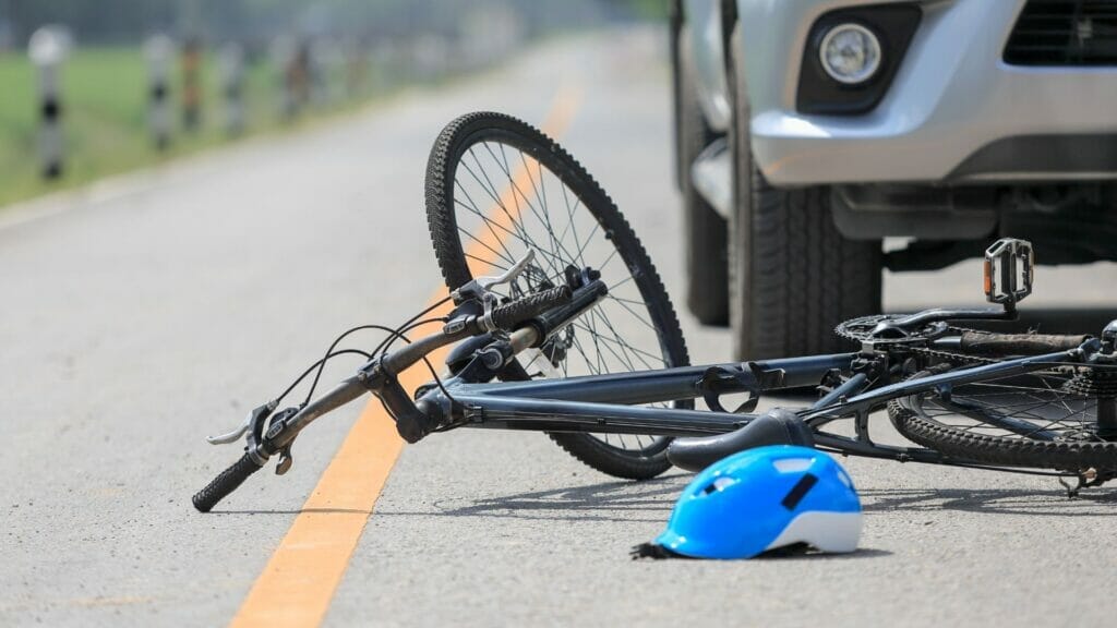 Types of bicycle accidents